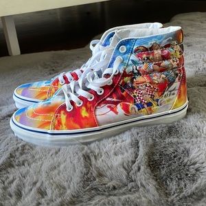 Vans x One Piece Sk8-Hi Punk Hazard Skate Shoe - Multicolor